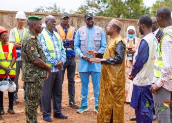 Assainissement liquide: visite de terrain à la Station de traitement des boues de vidange de Yimbaya