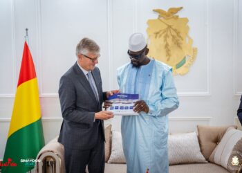 Palais Mohamed V: le Président Mamadi Doumbouya a reçu en audience le Secrétaire général adjoint des Nations unies chargé des opérations de paix