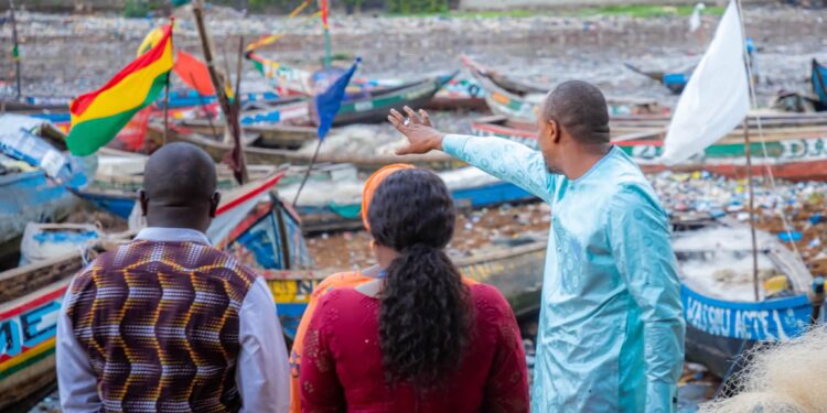 Port de Kaporo: l’assainissement au service de la nutrition infantile