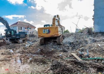 Effondrement de l’immeuble R+9 à Démoudoula: le bilan s’élève à Huit morts 