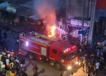 Incendie au Carrefour  de Cosa : pas de perte en vies humaines, mais des dégâts matériels sont considérables