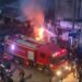 Incendie au Carrefour de Cosa : pas de perte en vies humaines, mais des dégâts matériels sont considérables
