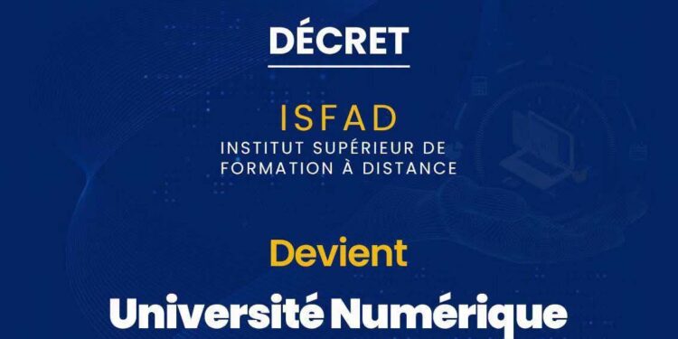 Enseignement supérieur: la Guinée se dote d’une Université Numérique