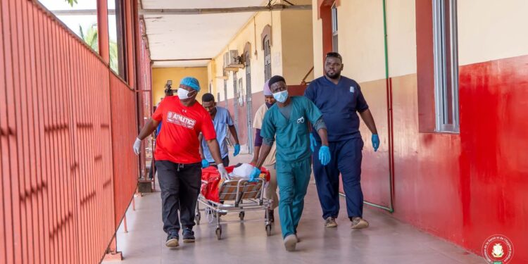 Reconstruction du CHU Ignace Deen: début éffectif du transfert des services du Centre