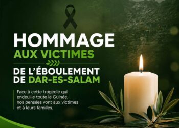 Eboulement à Dar-Es-Salam: le cabinet SAMEC-SARL adresse ses condoléances au peuple de Guinée et aux familles endeuillées