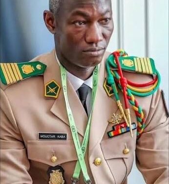 Guinée : Mamadi Doumbouya nomme Général Mouctar Kaba, dit « Spartacus » du Commandement des opérations spéciales