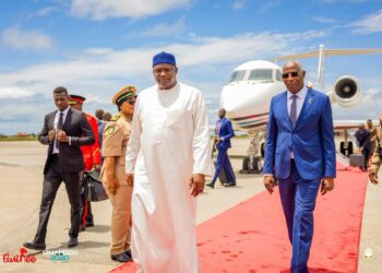 Coopération bilatérale : Adama Barrow reçu à Conakry