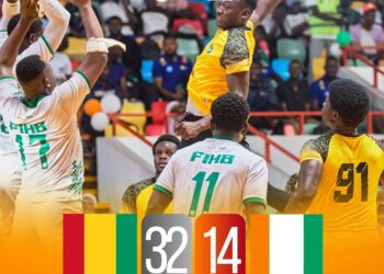 CAN Handball Junior 2026 : La Guinée domine la Côte d’Ivoire (32-14) et file en quarts avec un sans-faute