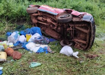 Télimélé : un accident de circulation a couté la vie à 04 personnes à Kollet ( Bilan provisoire)