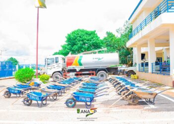 Kindia: Remise d’un camion hydrocureur et des kits d’assainissement acteurs de la région