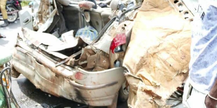 Labota ( Kindia): 4 morts et 10 blessés dans un accident de la circulation