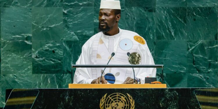 ร la tribune des Nations Unies, le prรฉsident Mamadi Doumbouya dรฉfend un modรจle de dรฉveloppement auto-financรฉ (Discours)